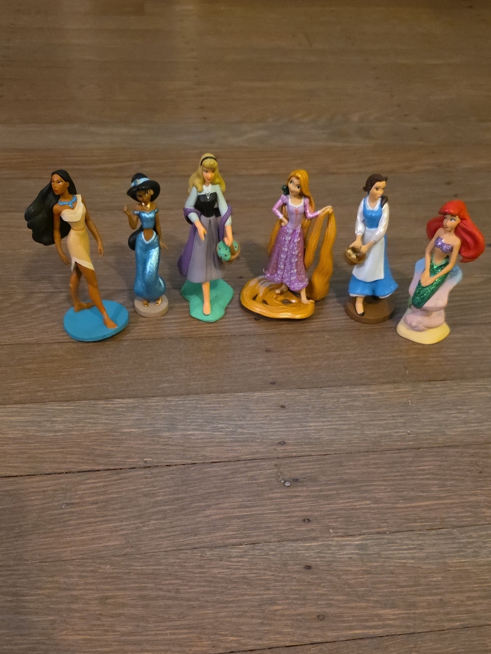 Disney Princess Figurine Set Of 6